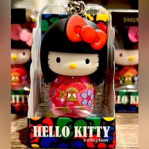 🌸Hello Kitty Japanese Wooden Doll Keychain🌸